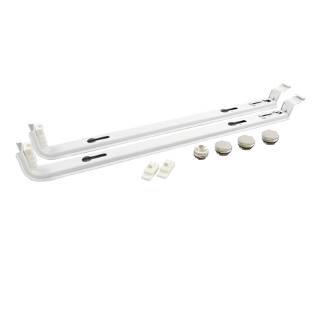 HM Heizkoerper | Heizkoerper Schienen-Set Kompaktanschluss | BH 350 | klimaworlv.com