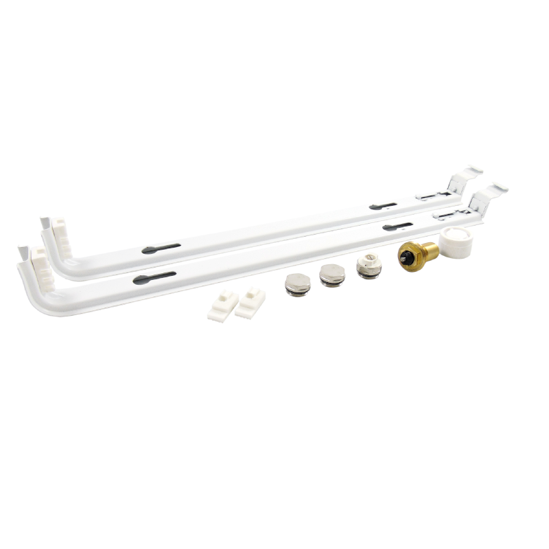 HM Heizkoerper | Heizkoerper Schienen-Set Ventilanschluss | BH 900 | klimaworlv.com