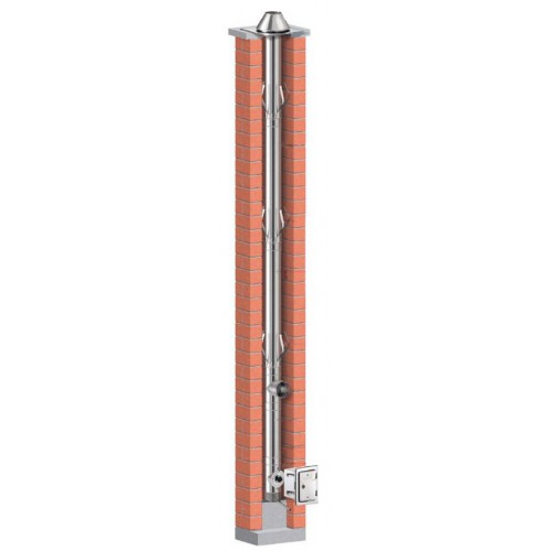 Schiedel Prima Plus Ø 250 mm Doppelwandiges Schornsteinsystem - 11,96m