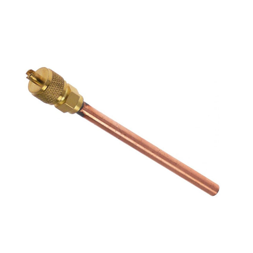 Schraderventil für Kältemittel mit Füllrohr | 1/4 ″