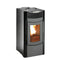 KALOR Pelletkamin | Ermetica 98 Nux Mod 10C | 9,3 kW | Schwarz