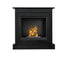 Aflamo Bio-Kamin | Vigo Classic mit Einsatz Bio 60 | schwarz
