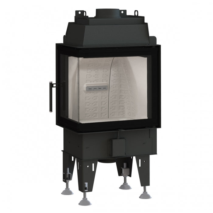 Warmluft Kamineinsatz BEF FEEL 6 CL Eckscheibe links | Klimaworld.com