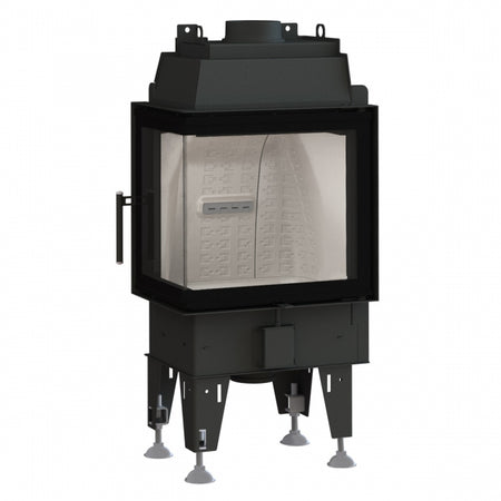 Warmluft Kamineinsatz BEF FEEL 6 CL Eckscheibe links | Klimaworld.com
