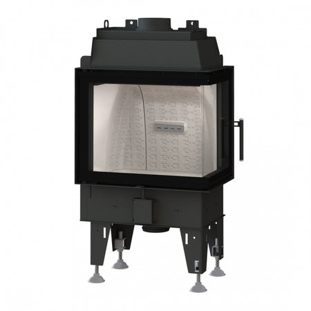 BeF Home Kamineinsatz Feel 7 CP mit 7 kW und Eckscheibe RECHTS | Klimaworld.com