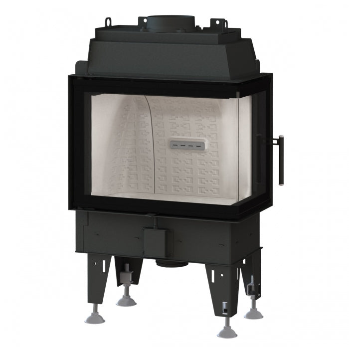 BeF Home Kamineinsatz Feel 8 CP | 8 kW | Eckscheibe rechts | Klimaworld.com