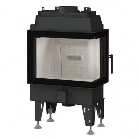 BeF Home Kamineinsatz Feel 8 CP | 8 kW | Eckscheibe rechts | Klimaworld.com