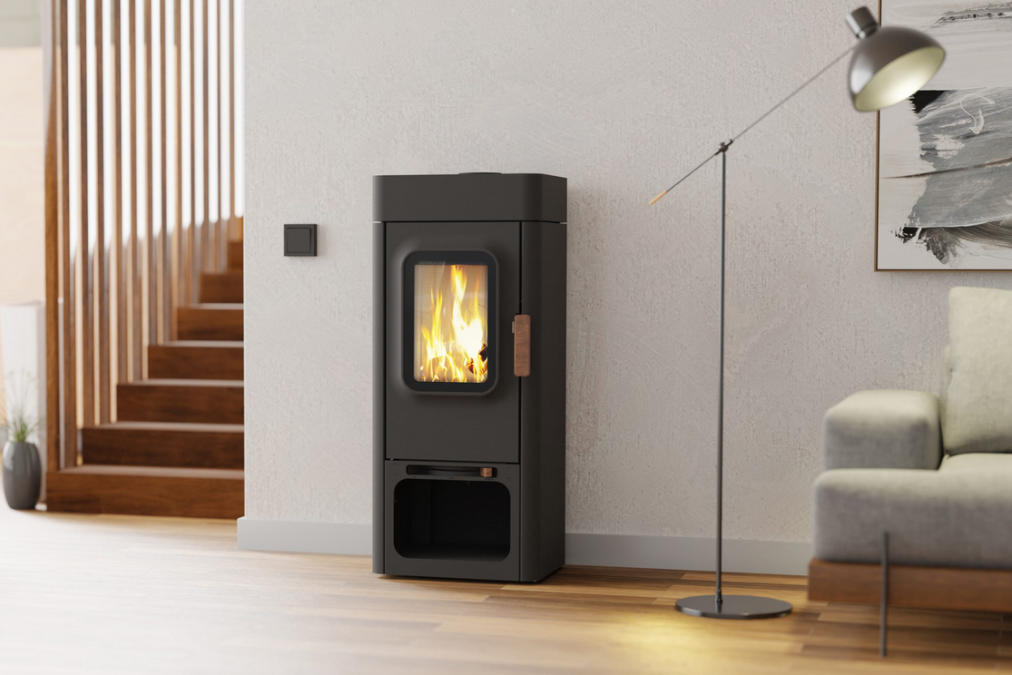 Ambientebild ThermoFlux Holzofen Agnes Wood | klimaworld