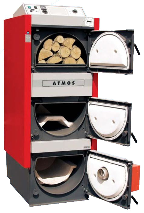 Atmos DC 25 SP(L) 25 KW Kombikessel ohne Brenner mit 2x1000L Puffer