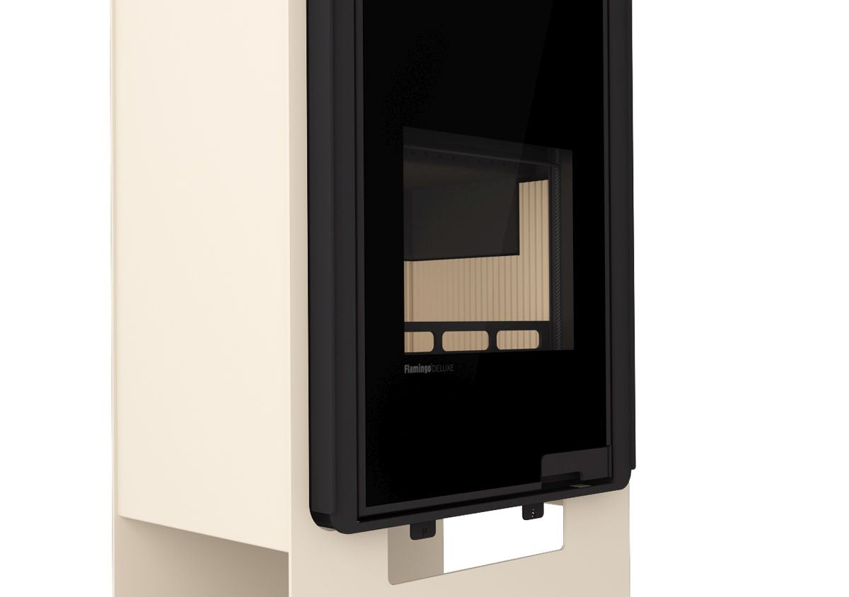 HS Flamingo Kaminofen Singa, creme | klimaworld.com