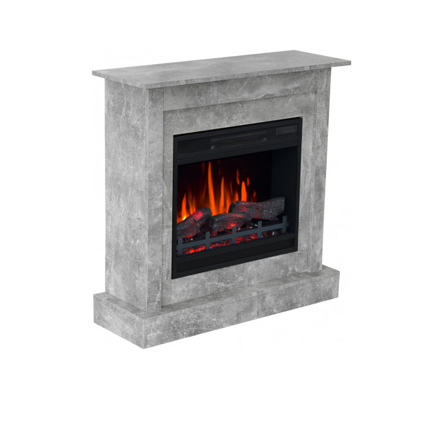 Aflamo LED Standkamin Vigo Classic beton 3D