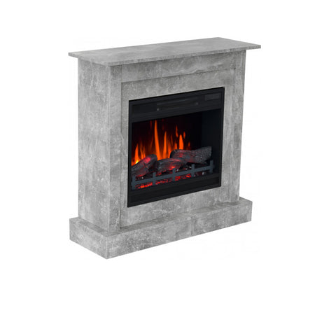 Aflamo LED Standkamin Vigo Classic beton 3D
