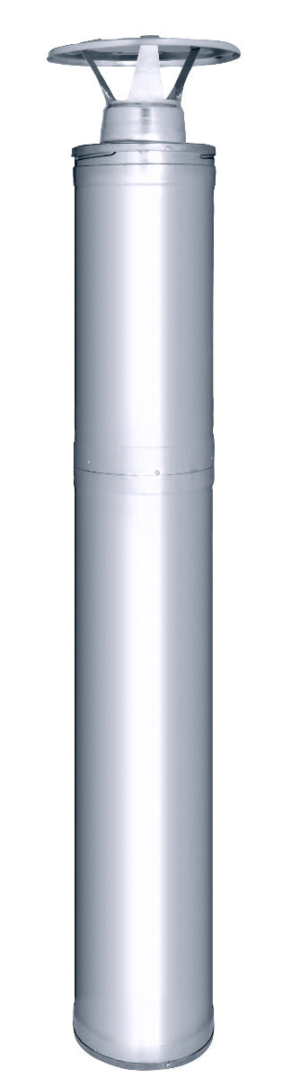 Sentiotec Edelstahlschornstein 1500 | klimaworld.com