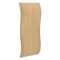 Sentiotec Rückenlehne 506-2-D | Wellenförmig | Red Cedar
