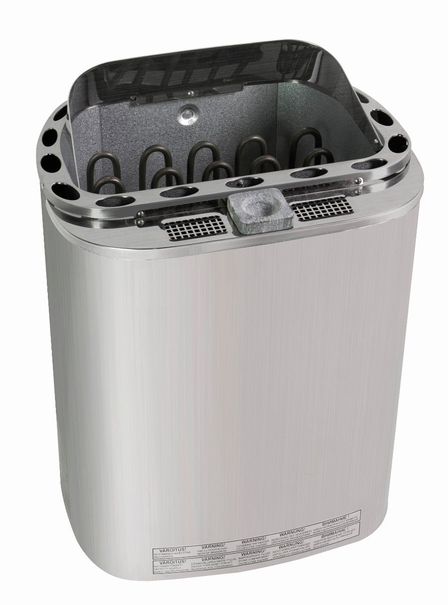 Sentiotec Sauna Set Kuusi 240 mit Saunaofen Scandia Next Combi und Steuerung Pro B3 | klimaworld.com