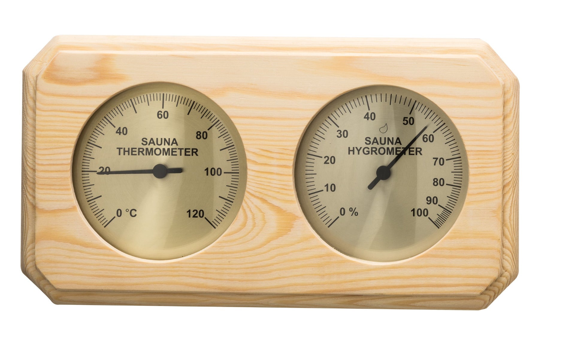 Sentiotec Thermo-Hygrometer, geteilt | Nadelholz | klimaworld.com