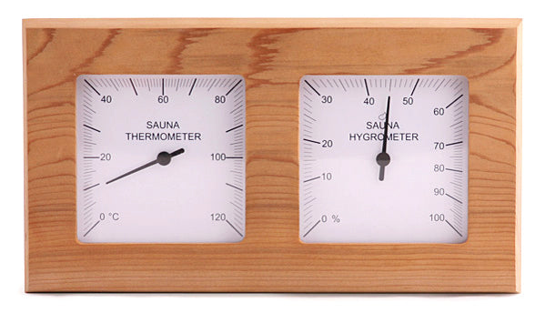 Sentiotec Thermo-Hygrometer, Red Cedar