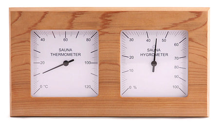 Sentiotec Thermo-Hygrometer, Red Cedar