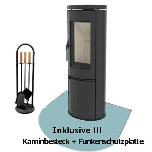 Kaminofen Suika SW 7kW Warmluftkaminofen - SET3