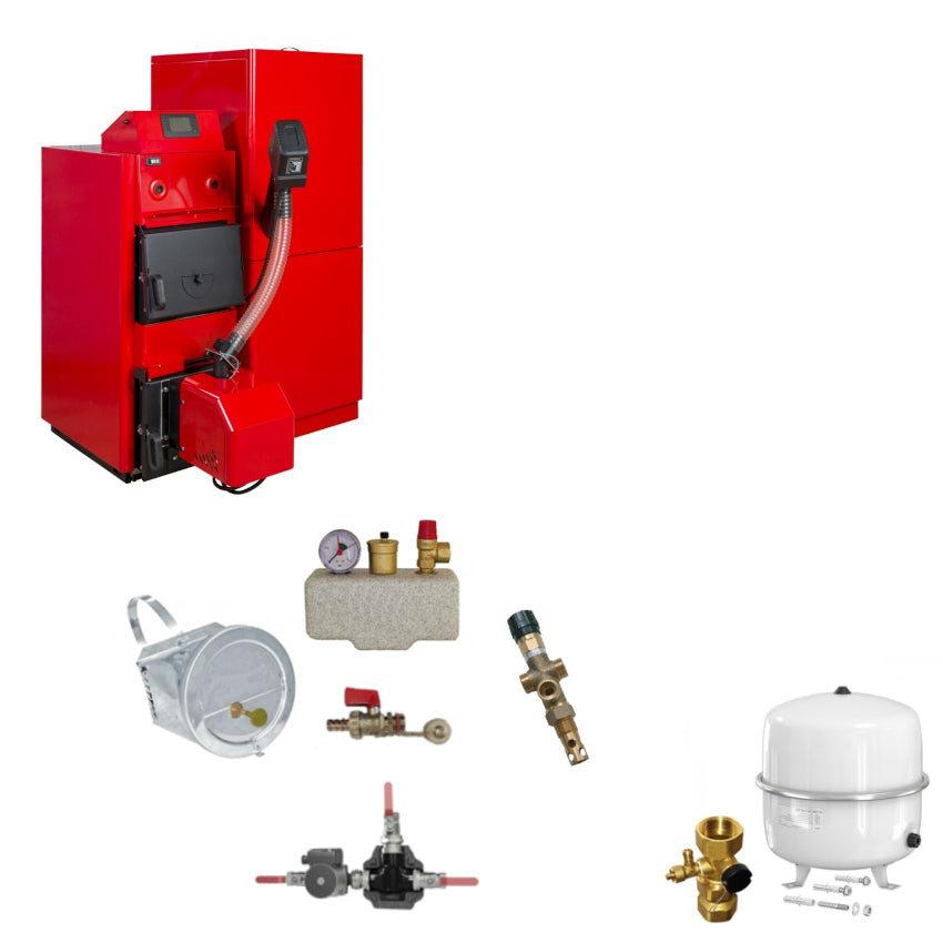 ThermoFlux Pelletkessel HKK 20-Bioflux 14 Plus Komplettset 1