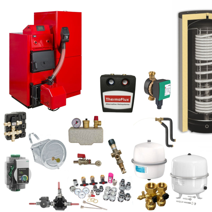 Thermoflux Pelletkessel HKK 20-Bioflux 14 Plus Komplettset 5