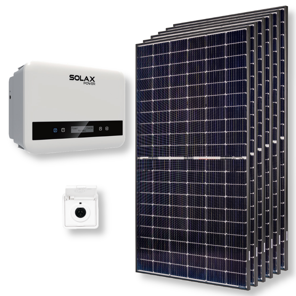 Balkonkraftwerk 2400 W Photovoltaikanlage  400W | klimaworld.com