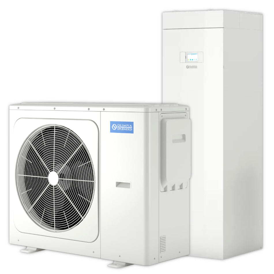 OLIMPIA SPLENDID | Wärmepumpe SHERPA AQUADUE TOWER S3 E | 8 kW | klimaworld.com 