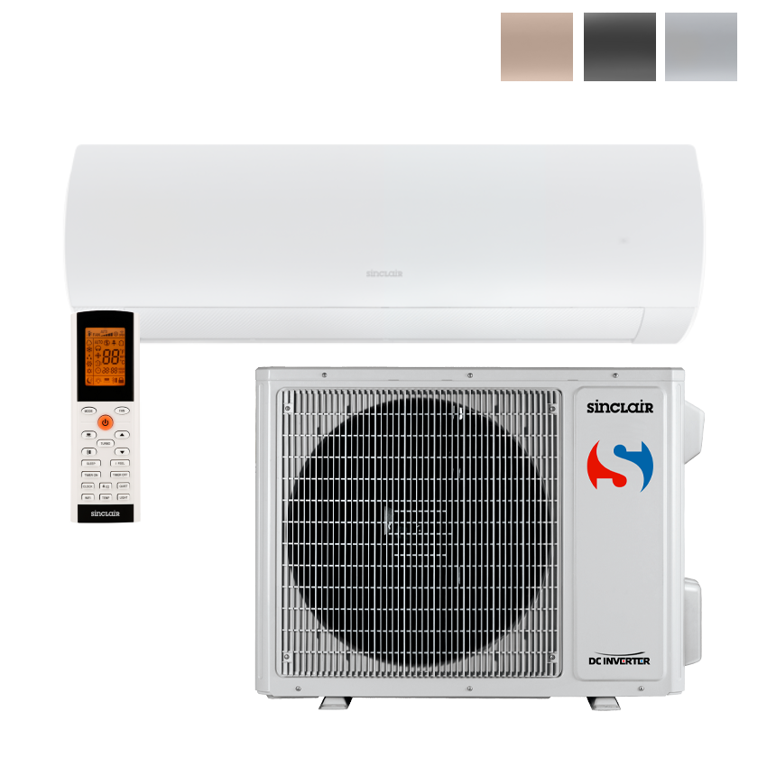 Sinclair Monosplit Klimaanlage SIH-09BIT - SOH-09BIT | klimaworld.com