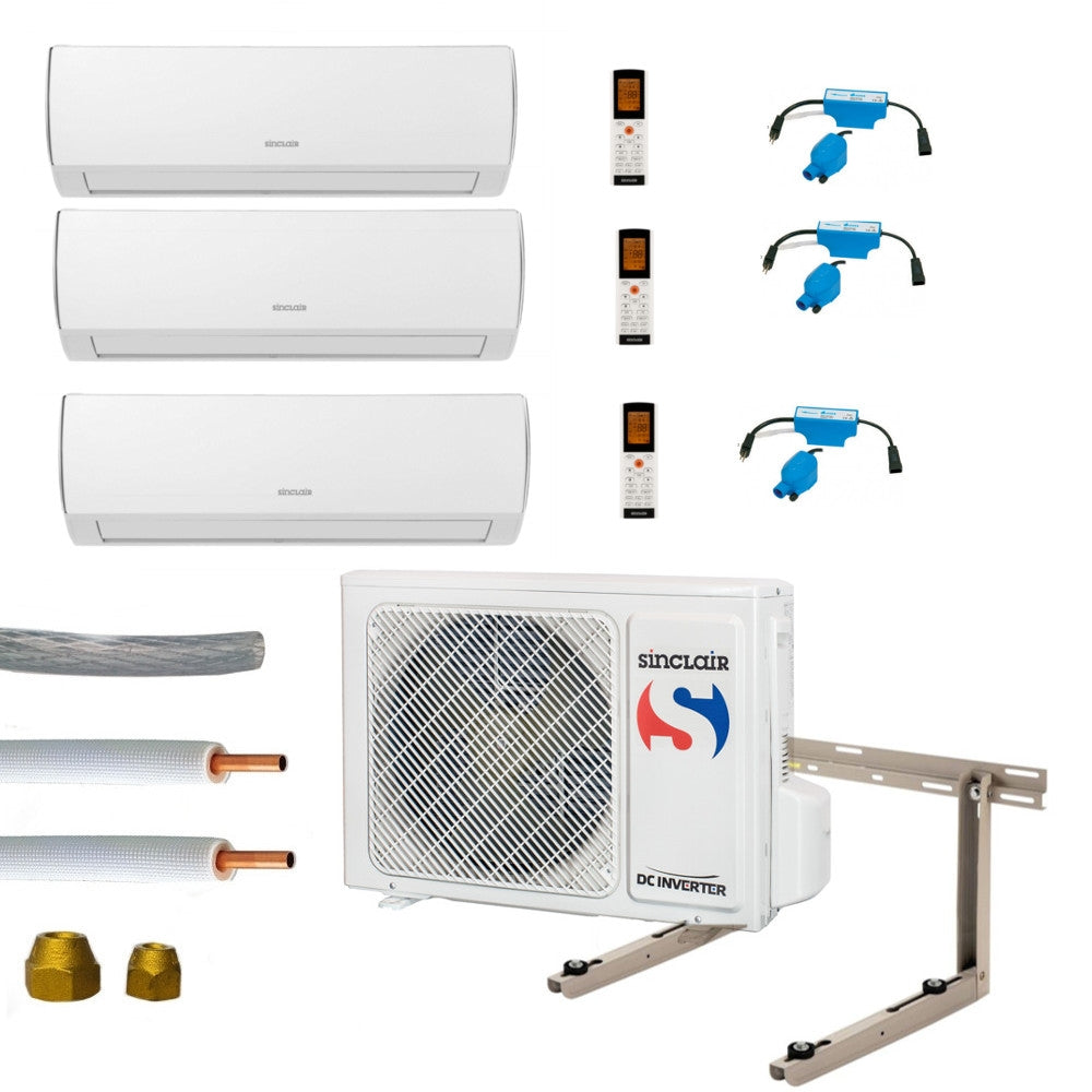 Klimaanlage Komplettset Multisplit Sinclair Wandgeräte 3x2,1kW