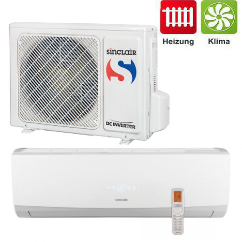 Klimaanlage Sinclair Monosplit Inverter System Zoom ASH-13AIZ 3,5kW