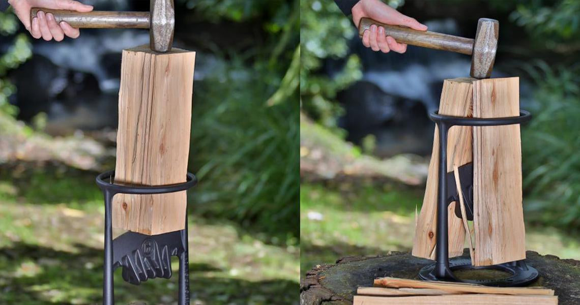 Kindling Cracker Standard Handholzspalter Arbeit mit Hammer