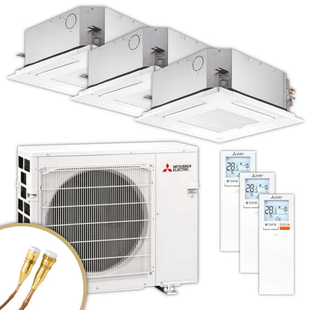 MITSUBISHI | Klima-Set MXZ/SLZ-M | 2× 2,5 kW + 3,5 kW | Quick-Connect