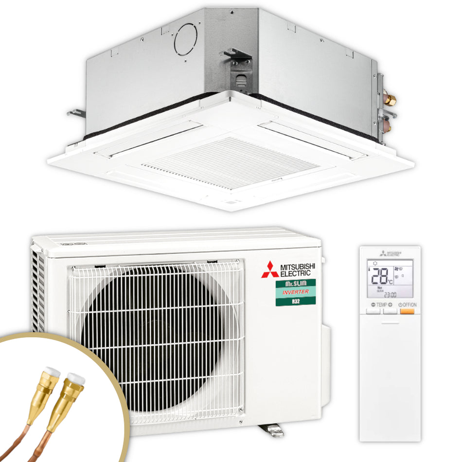 Mitsubishi Split Klimaanlage Decken-Set SUZ/SLZ-M25FA2 | 2,5 kW | Klimaworld.com