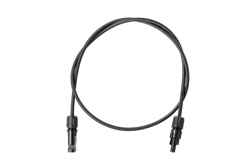 Solar-Verlängerungskabel mit Stecker 1 Meter 6,0 mm²