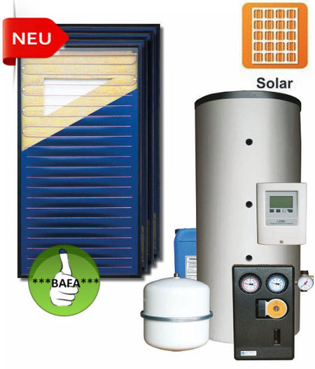 Solarpaket Paul 10,08m² Bruttofläche, Bafa förderbar