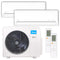 MIDEA Multisplit Klimaanlage Set | Solstice | 2,6 kW + 3,5 kW