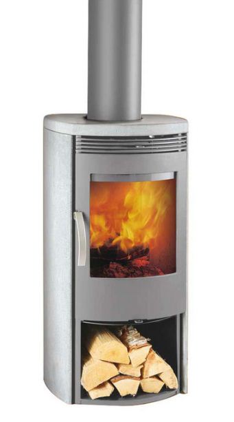 Kaminofen TermaTech TT40 Speckstein grau 5kW