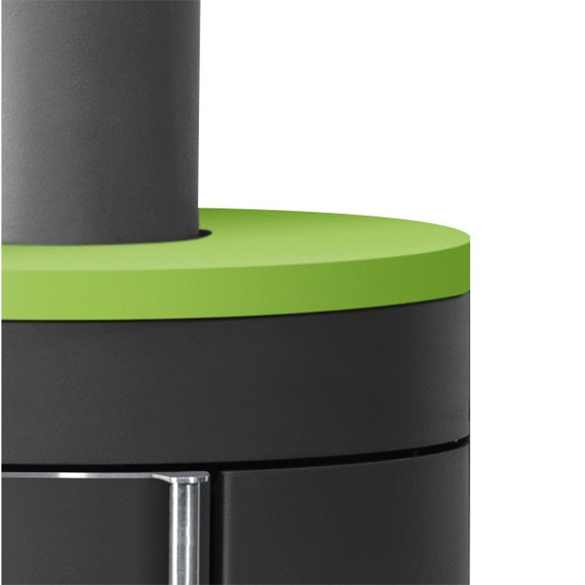 Mino Trios 2.0 - Stahl Schwarz mit Abdeckplatte Apple
