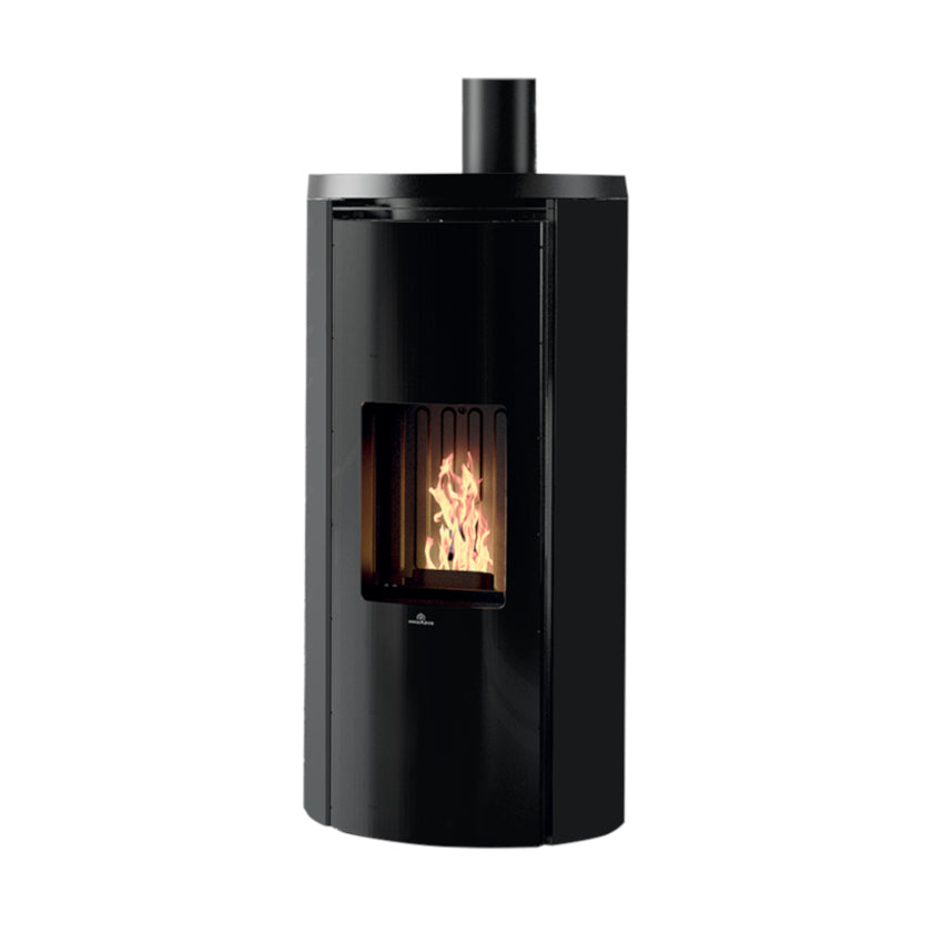 Edilkamin Pelletofen Celia Air Tight Plus inkl. Wi-Fi Stahl schwarz