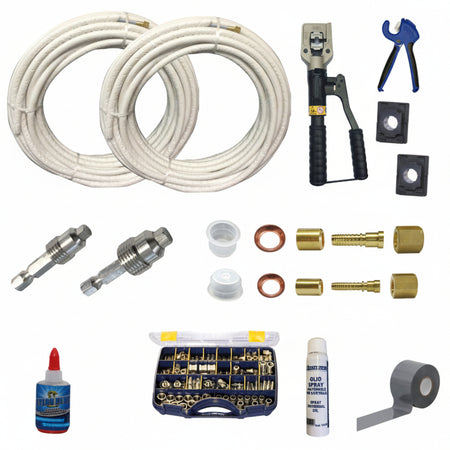 FLEX-TUBE | Starter-Kit | 3/8 | 5/8 | inkl. hydraulischer Presszange
