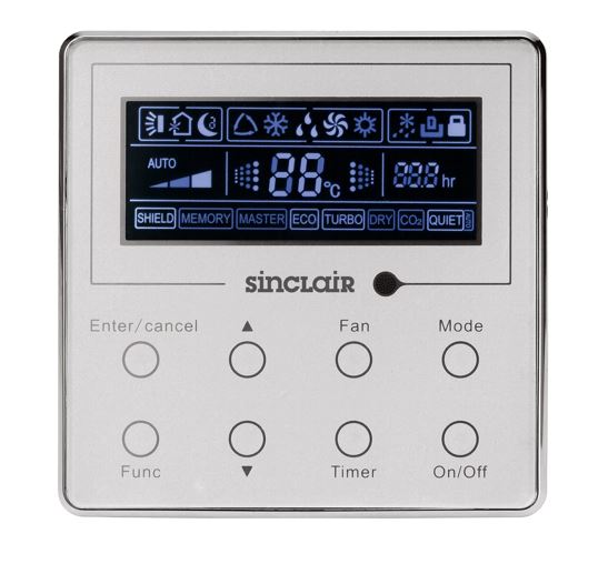 Split-Klimaanlage Truhenklimaanlage Sinclair UNI DC-Inverter 3,5kW