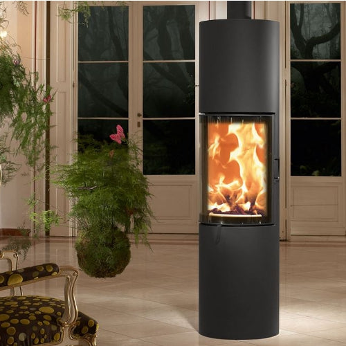 AUSTROFLAMM Kaminofen Stila 2.0 | Stahlmantel Gussgrau | 5 kW