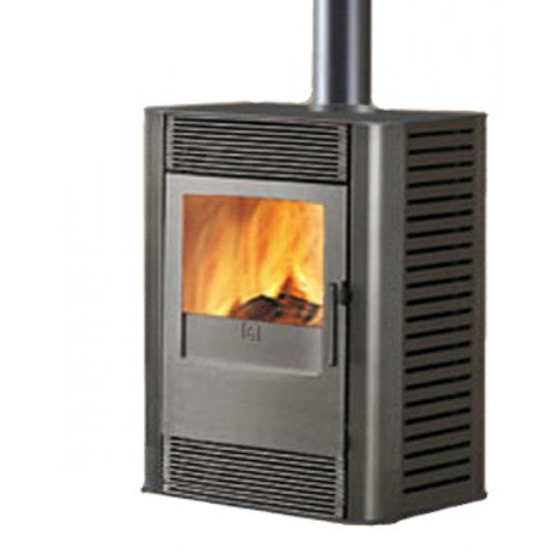 Kaminofen Swing 9 kW Edilkamin Luftheizer anthrazitgrau