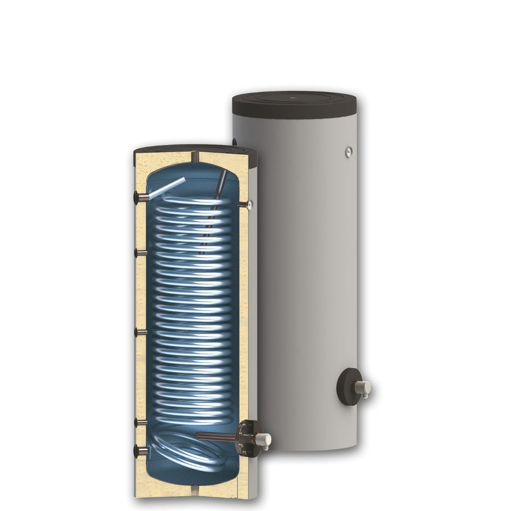 ThermoFlux Wärmepumpenspeicher SWP NL 500 | mit großem Wärmetauscher |  klimaworlv.com