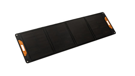 ThermoFlux faltbares Solarmodul | 18V | 200W | Frontansicht ausgefaltet