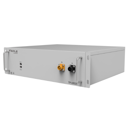 Graues SolaX Rack-Batteriemodul T-BAT-SYS-HV-R2.5, seitliche Ansicht | klimaworld.com