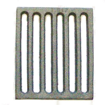 Tafelrost - Ofenrost Gussrost Kaminofenrost 130x158mm