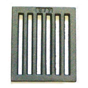 Tafelrost - Ofenrost Gussrost Kaminofenrost 184x260mm