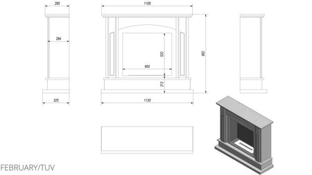 Technische Zeichnung - FEBRUARY/TUV