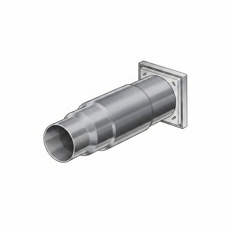 Helios Teleskop für Wanddurchführung Typ TMK125/150